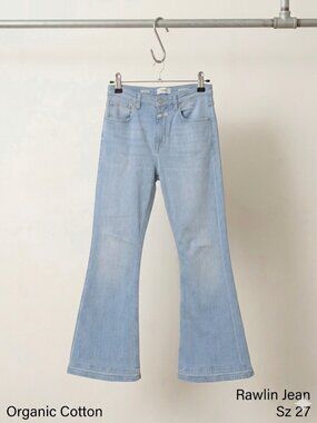 Closed Rawlin Flare Jeans Lightweight Organic Cotton 27